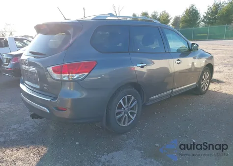2015 Nissan Pathfinder S from USA, damaged, VIN 5N1AR2MM5FC623300